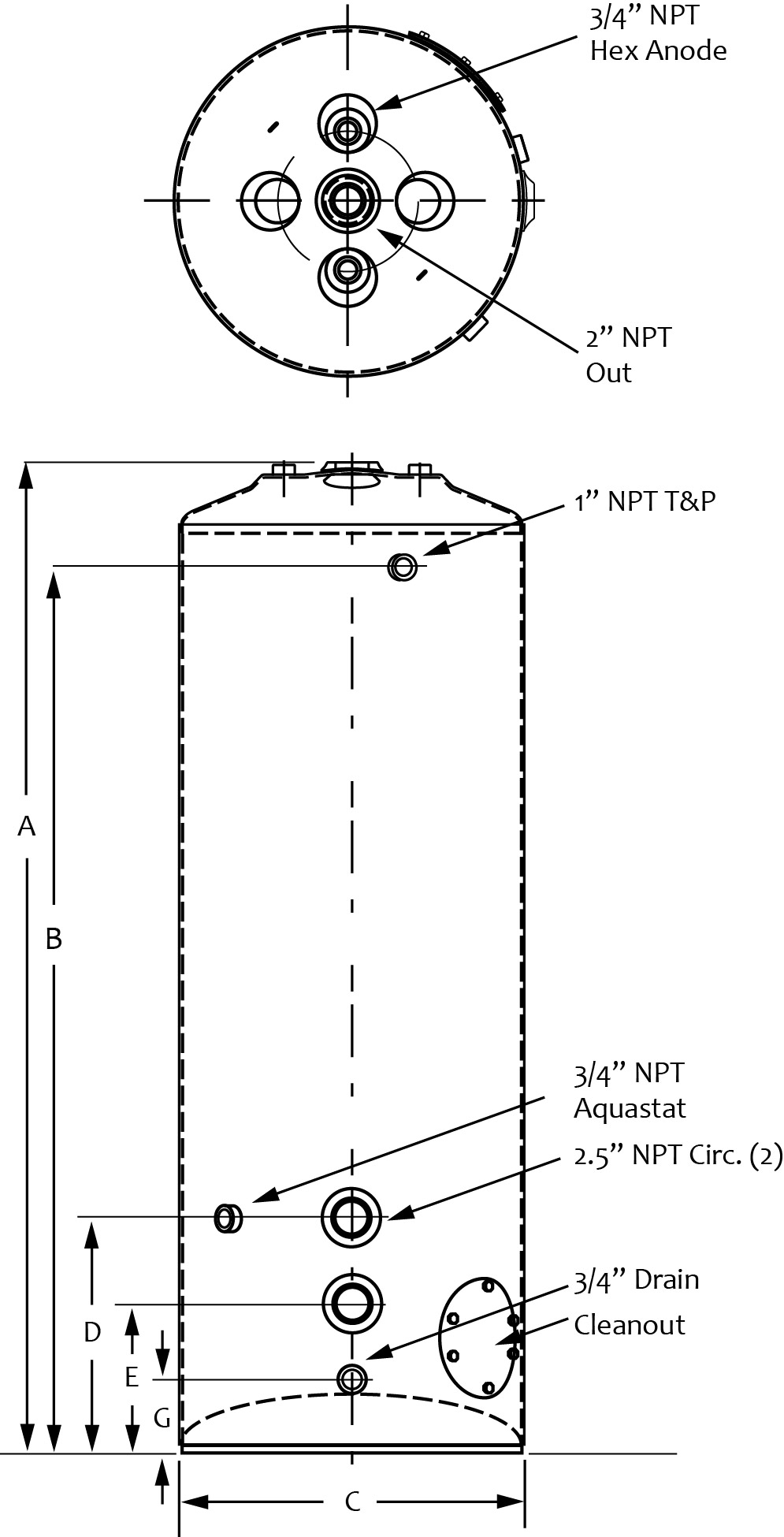 S24062A Niles Steel Tank