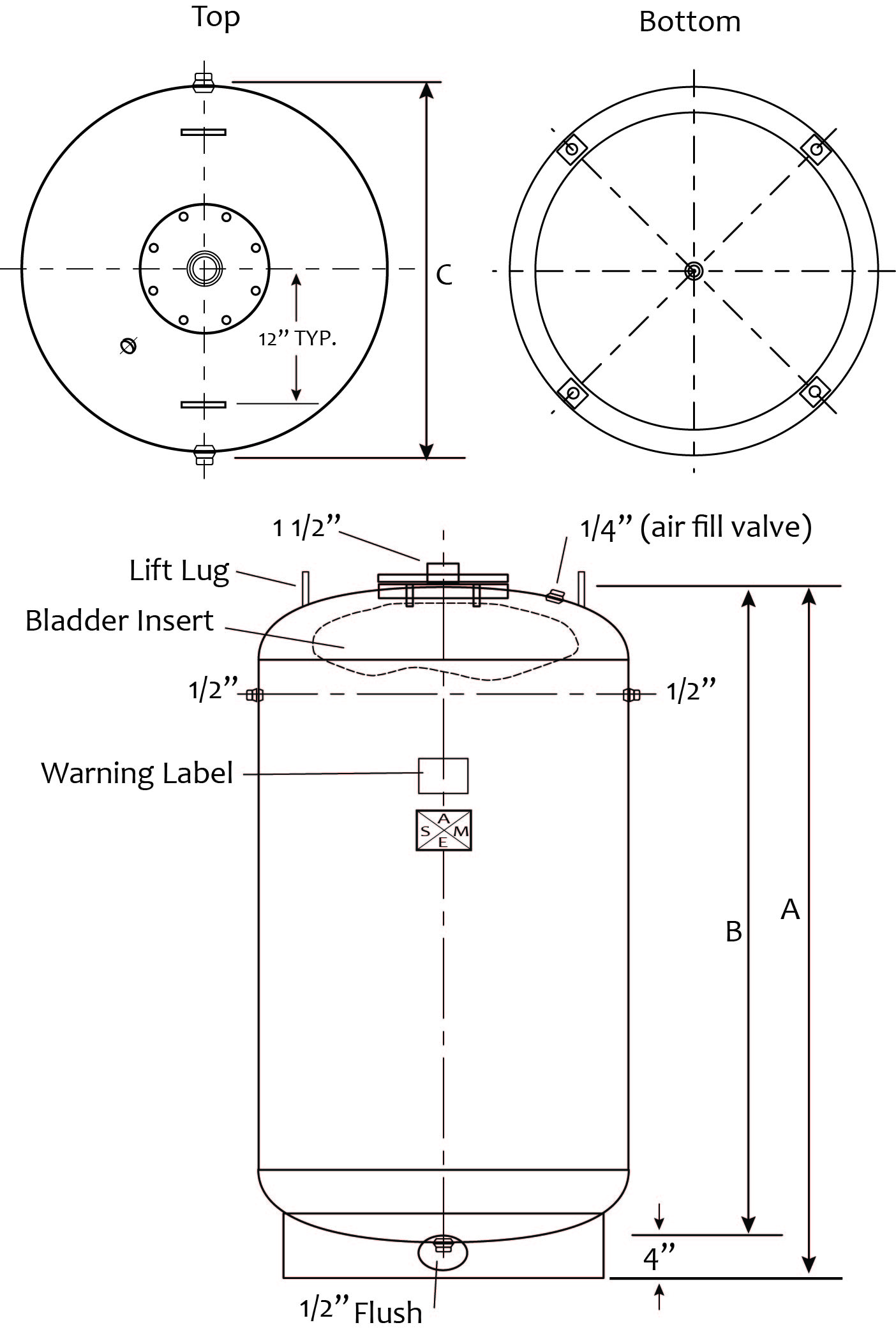 EBT36085 Niles Steel Tank